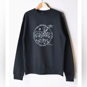 Vintage Eastern Horizon Stars Crewneck Sweatshirt Smithsonian Mens 80s Sweater